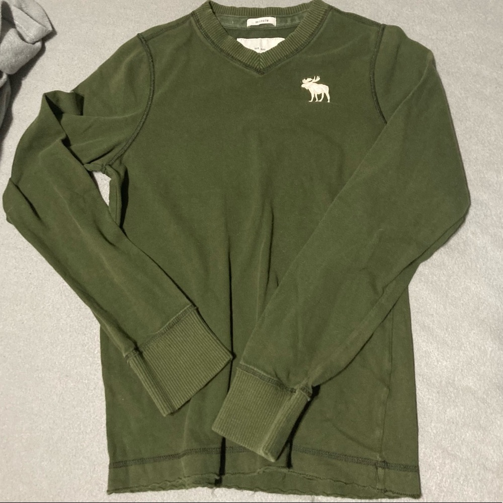 Abercrombie and Fitch kids boy long sleeve shirt size L